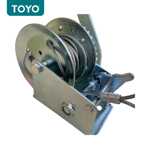 TOYO di alta qualità 600lbs 1200lbs freno a cavo in acciaio Mini tirando gli argani manuali per camion a vela - Product Image 6