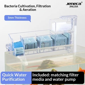 Filtro Colgante para Pecera Jeneca, Tres en Uno, Bomba de Agua, Purificador, Caja de Filtro Externa Integrada, Caja de Goteo, Plástico Ecológico - Product Image 2