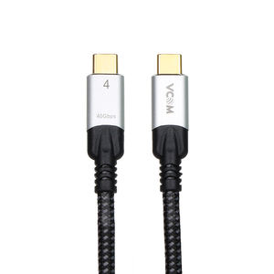 VCOM USB 4 Charge rapide 240W Fonction complète 40Gbps Synchronisation de données Thunderbolt3 8K Vidéo Type C vers Type C Câble USB4 - Product Image 1
