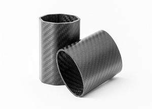 Tubo <span class=keywords><strong>de</strong></span> fibra <span class=keywords><strong>de</strong></span> carbono gran diámetro personalizado 3k 50mm 100mm fibra <span class=keywords><strong>de</strong></span> carbono tubo - Product Image 5