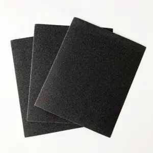 घर्षण पेपर शीट काले sanding कागजात निविड़ अंधकार धैर्य 120 240 400 600 800 रेत कागज पानी sandpaper चमकाने के लिए