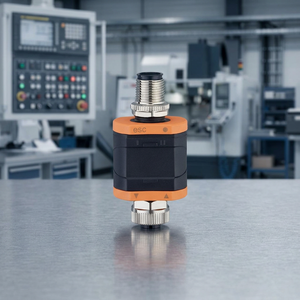 Sensore di Pressione IFM DP2402 con Alloggiamento Arancione e Connettori M12 - Product Image 2