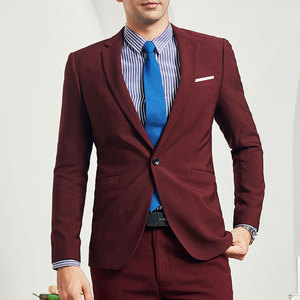 Costumes d'affaires de luxe à boutonnage simple pour hommes, grande taille, respirants et imperméables - Product Image 2