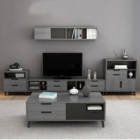 Muebles de Moda para el Hogar: Juego de Sala de Estar y Dormitorio, Vitrinas para Vino, Mesas de Centro, Mueble para TV