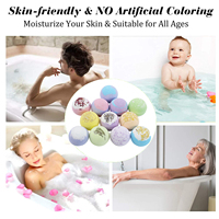 Bombes de bain effervescentes de luxe personnalisées, Noël, naturelles, biologiques, en vrac, kit de boîte de bombes de bain, ensemble cadeau, fournitures en gros, bombes de bain moussantes