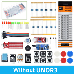 Tztuno R3 Starter Kit cho <span class=keywords><strong>Arduino</strong></span> unor3 Breadboard Học Tập Cơ Bản kit, âm thanh/mực nước/độ ẩm/khoảng cách phát hiện dẫn kiểm soát - Product Image 5