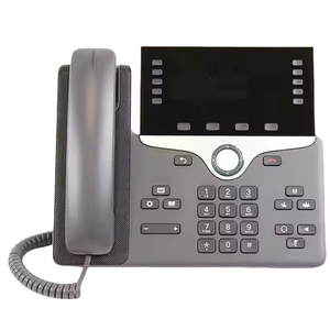 CP-8845-K9= un Teléfono de Videoconferencia IP de Grado Empresarial que Admite Videollamadas de Alta Definición (720p) - Product Image 2