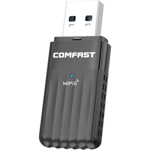Adaptador WiFi Comfast WiFi 6 de Alta Velocidad AX1800, Tarjeta de Red <span class=keywords><strong>USB</strong></span>, Dongle WiFi - Product Image 2