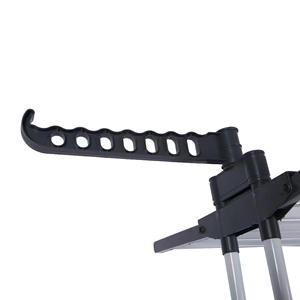 Vente en gros Séchoir à <span class=keywords><strong>linge</strong></span> pliable en métal Porte-serviettes multifonctionnel Porte-vêtements <span class=keywords><strong>amovible</strong></span> de grande capacité - Product Image 5