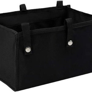 กระเป๋าแขวนรถเข็นสีดำ 37x23x17 ซม. วัสดุกราฟีน สำหรับเก็บของใต้เบาะสำหรับอุปกรณ์ช่วยเคลื่อนที่ - Product Image 1