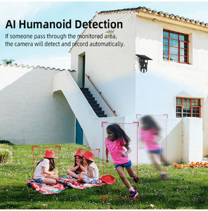 Ubox הגעה חדשה באיכות גבוהה סולארית Ccctv מערכת 4g אבטחה חיצונית עם wifi וידאו בית חווה מודל אזעקה AOP-AD300 - Product Image 3