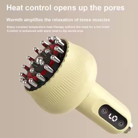 Appareil de massage Gua Sha multifonction intelligent, ensemble de thérapie par ventouses électriques avec technologie de micro-courant pour soulager les douleurs corporelles