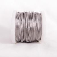 Câble métallique en acier inoxydable AISI304 AISI316 SUS304 SUS316 1x7, diamètres 1.5mm 2mm 3mm 4mm, prix de gros