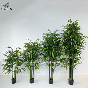 Nordique Zen <span class=keywords><strong>bambou</strong></span> plante artificielle grand ornement de sol en plastique pour salon décor à la maison en pot décoratif faux <span class=keywords><strong>bambou</strong></span> - Product Image 1