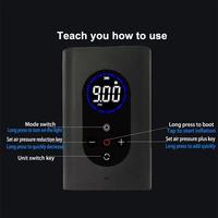 Bomba Eléctrica para Bicicleta SAFE de 150 PSI y 4000 mAh con Luz LED, Diseño Mini Inalámbrico, Batería Recargable, Lubricación sin Aceite, Silenciosa