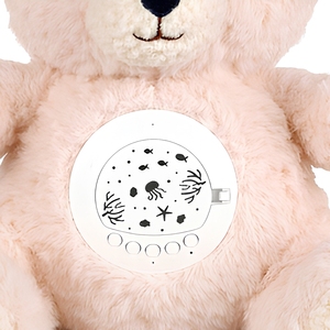 Peluche Ours Bébé Intelligent avec Capteur de Pleurs, Veilleuse Apaisante et Projection Musicale - Product Image 3
