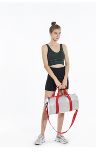 PU Leather Fitness Travel Sports <b>Bag</b> Single-Shoulder Gym <b>Bag</b> Yoga <b>Bag</b> for Women Ideal for Outdoor Activities - Product Image 3