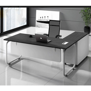 Lusso Moderno Ufficio Scrivania <span class=keywords><strong>MFC</strong></span>/MDF Mobili Per Ufficio A Forma di L Tavolo CEO - Product Image 1