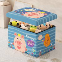 Vente en gros de jolis tabourets de dessin animé, pliables, multi-tailles, 47l, imperméables, pouf