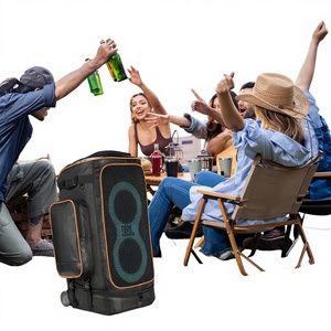 Bolsa de Almacenamiento para Altavoz <span class=keywords><strong>Boombox</strong></span> 320, Funda Protectora a Prueba de Golpes para Altavoz de Exterior, Organizador Electrónico - Product Image 1