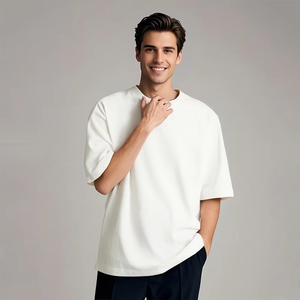 T-shirt 260g Sorona Cool Feeling, tissu anti-UV Ice Cool, extra large, unisexe, confortable pour homme et femme - Product Image 1