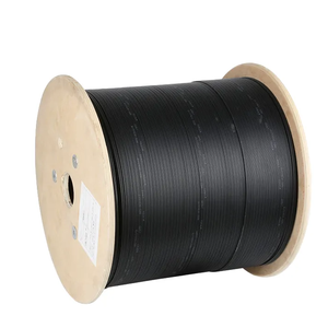 GYFXTBY OEM Single-mode Gota FTTH Cabo G652 G655 1-12 Core Hdpe Fibra Óptica Cabo Ftth Cabo Para Interior Exterior