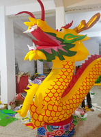 Dragon chinois gonflable avec lumière LED, pour la publicité de Festival géant, nouveauté
