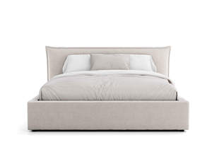 เตียงหุ้มเบาะพร้อมที่เก็บของ 160x200 สีเทา โซโร 90 - Product Image 6