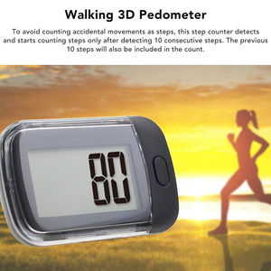 J & R Nhỏ Đơn Giản Tốt Nhất Đi Bộ Bước Màn Hình Truy Cập Tracker Túi 3D Con Chó Giày Clip <span class=keywords><strong>Pedometer</strong></span> Cho Người Cao Niên Người Đàn Ông Phụ Nữ Trẻ Em Đi Bộ - Product Image 6