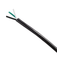18 14 12 Gauge blankes flexibles Kupfer-Netz kabel SJT SVT AWM 2 3 4 5 Adern PVC-isolierte flache unterirdische elektrische Drähte