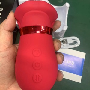 Vibrateur Red Lips de Manshi Electronics, gros suceur vibrant pour le cunnilingus, jouet sexuel pour femmes. - Product Image 6