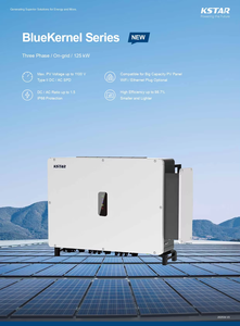 Système solaire photovoltaïque triphasé haute efficacité sur réseau avec MPPT intelligent pour usage commercial et industriel - Product Image 1
