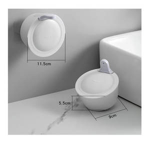 <span class=keywords><strong>Dispenser</strong></span> di <span class=keywords><strong>Sapone</strong></span> da Parete Manuale <span class=keywords><strong>con</strong></span> <span class=keywords><strong>Ventosa</strong></span> Senza Foratura, Contenitore per Lozione Ricaricabile - Product Image 5