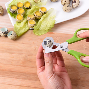 Utensilios de cocina prácticos <span class=keywords><strong>Huevos</strong></span> de <span class=keywords><strong>codorniz</strong></span> de acero inoxidable Cortaúñas para <span class=keywords><strong>huevos</strong></span> Nuevos <span class=keywords><strong>huevos</strong></span> de pájaro Nuevas herramientas de mano de lijado - Product Image 3