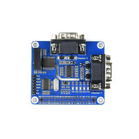 Modul Port Serial SPI ke RS232 Raspberry Pi 4B/3B, Papan Ekspansi Isolasi Kanal Ganda