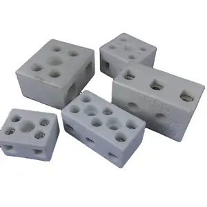 Nhiệt Độ Cao Dây Gốm Thiết Bị Đầu Cuối Alumina Khối Kết Nối Thiết Bị Đầu Cuối