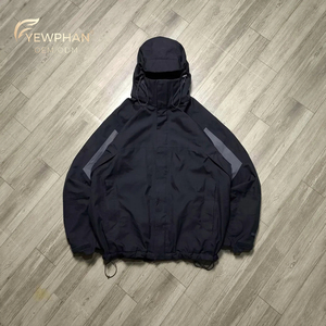 Custom logo <strong>Black</strong> Men's Lightweight Waterproof Jacket Wholesale Softshell Jacket Factory <strong>Windbreaker</strong> - Product Image 1