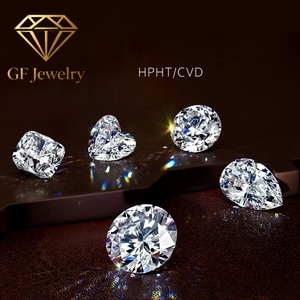 Bijoux GF, diamant créé en laboratoire HPHT CVD VVS VS, coupe excellente, 10 carats, forme fantaisie, synthétique, certifié IGI, pour la fabrication de bijoux - Product Image 1