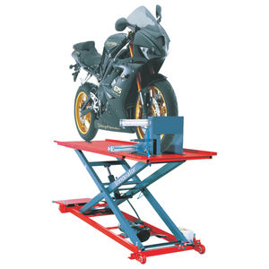 Elevador de motocicleta de 500kg, elevador de tijera móvil, liberación neumática, elevador automático portátil, Motor de tijera para motocicleta, hidráulico para bicicleta - Product Image 1