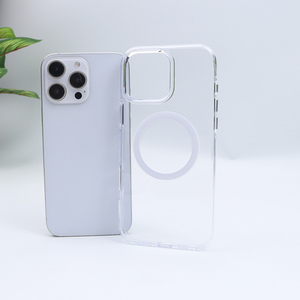 Ban đầu trong suốt vỏ điện thoại di động cho iPhone 16 15 14 13 12 11 Pro Max 17 không khí tùy chỉnh từ rõ ràng nút TRƯỜNG hợp điện thoại - Product Image 1