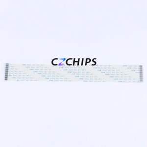 HX FFC-1.0-26P-200mm FFC Cable (Flexible Flat Cable) P=1mm Connector 26P 1mm 0.3mm Non-Inverting - Product Image 1