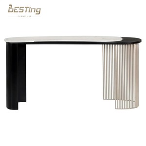 Consola <span class=keywords><strong>Castelo</strong></span> de madera maciza estilo Art Deco de diseño clásico - Product Image 3