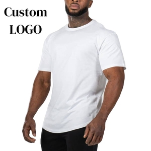Fabricant de T-shirts Personnalisés en Coton pour Hommes Musclés – Essentiels pour la Salle de Sport, Entraînement, Base de l'Entraînement, T-shirt Oversize Lourd - Product Image 1
