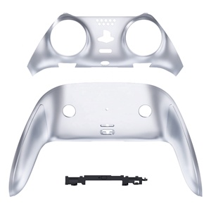 Carcasa Decorativa Personalizada para PS5 Edge, Reemplazo de Cubierta Superior e Inferior Plateada Cromada DIY - Product Image 1