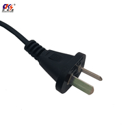 Cable de Alimentación CA en Oferta, Estándar Argentino, Enchufe de 2 Pines AR a C7, Cable de Alimentación CA de 0.5M 1M 1.5M 2M, Cable Adaptador de Corriente