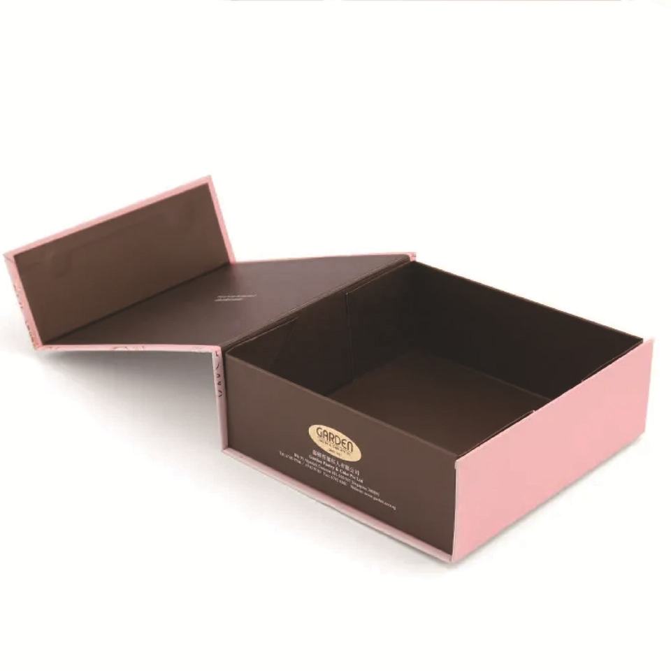 Custom Logo Luxury Hard Rigid Cardboard Embossed Magnetic Gift Box ...