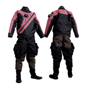 Traje de Buceo Transpirable y Ligero <span class=keywords><strong>para</strong></span> Mujer, Diseñado <span class=keywords><strong>para</strong></span> Buceo Técnico, Impermeable, Resistente al Viento, Cierre Frontal en el <span class=keywords><strong>Pecho</strong></span>, Fácil de Ponerse, Marca Frontal, 3 Capas - Product Image 1