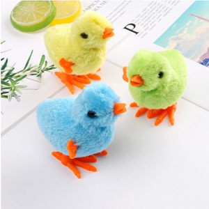 Jouet Poulet à Remonter en Peluche, Poupée Poussin en Tissu Doux et Coloré, Cadeau Éducatif pour Enfants - Product Image 4