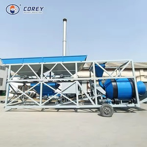 Centrale à béton mobile Corey YHZS35 à haute efficacité, contrôlée par ordinateur, avec garantie d'un an - Product Image 5