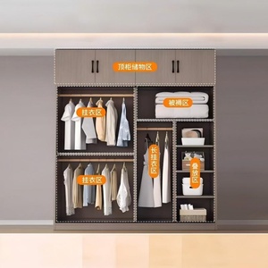 Custom-Made Bedroom <b>Wardrobes</b> for the Entire Home Sliding Door Designs for Apartments and Villas Walk-In Closets - Product Image 5
